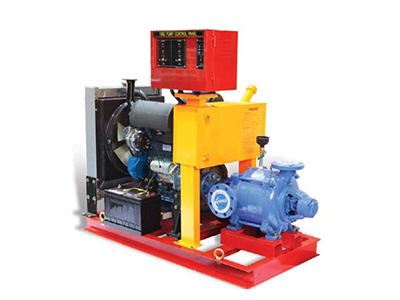 Fire engine pump